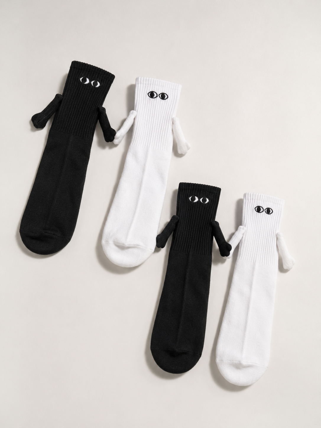 Calcetines magnéticos para pareja de algodón premium