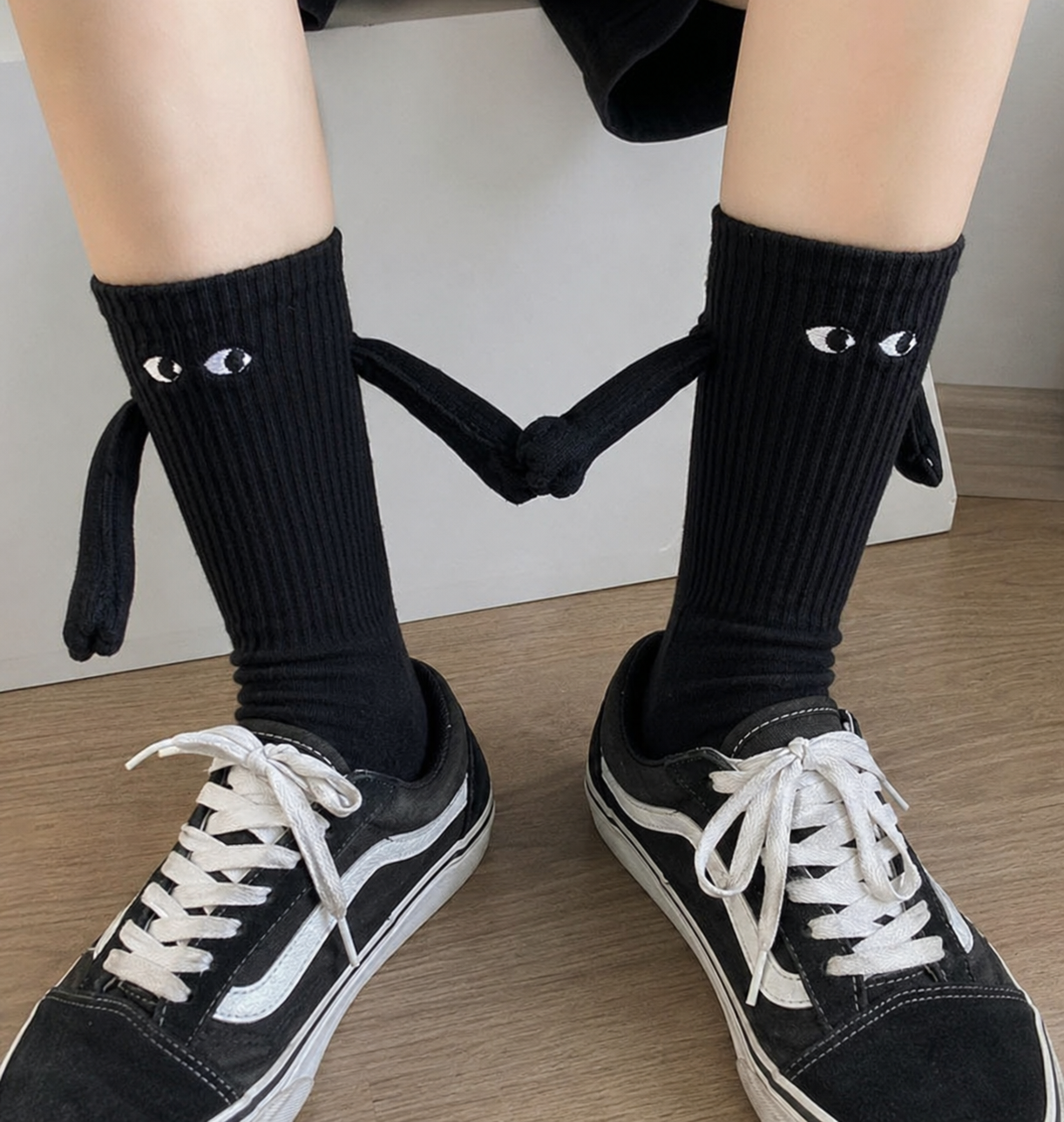 Calcetines magnéticos para pareja de algodón premium