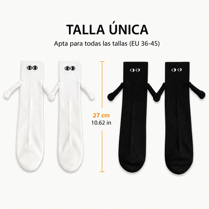 Calcetines magnéticos para pareja de algodón premium